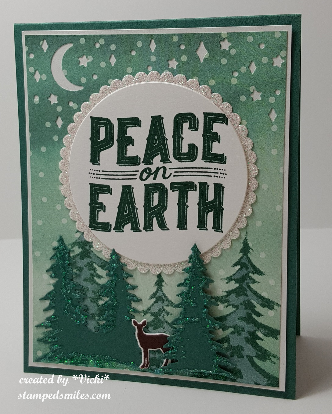 Vicki-SU! Christmas Card - County Fair 3rd place