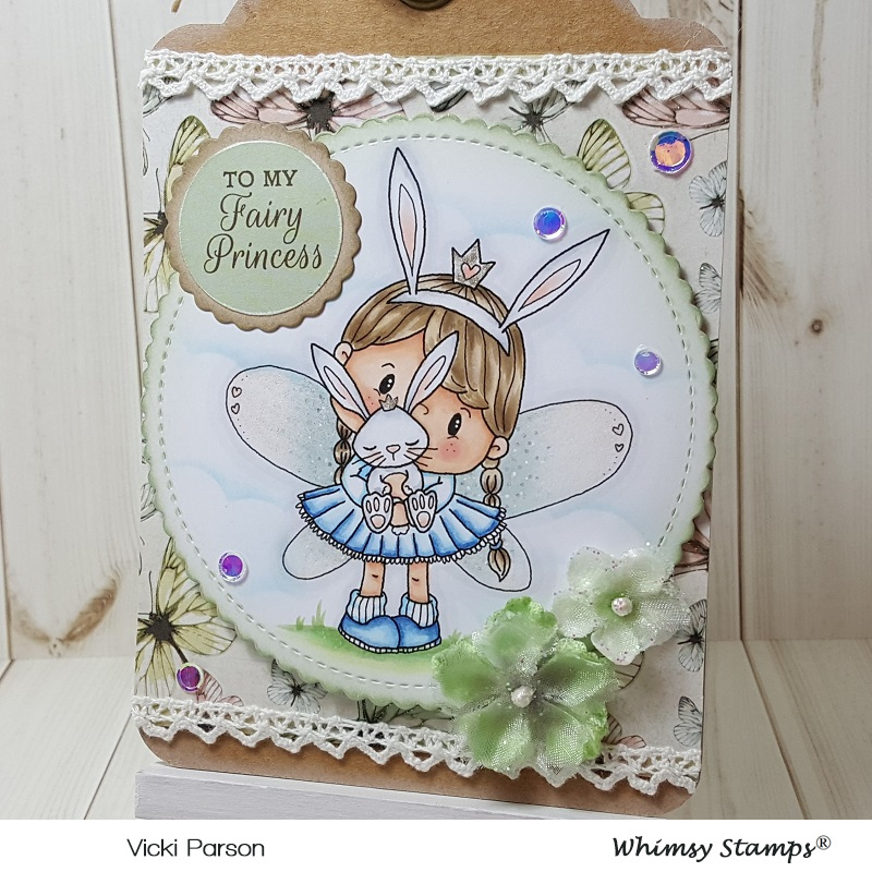 Vicki-PC Fairy Princess Bunny Tag-close