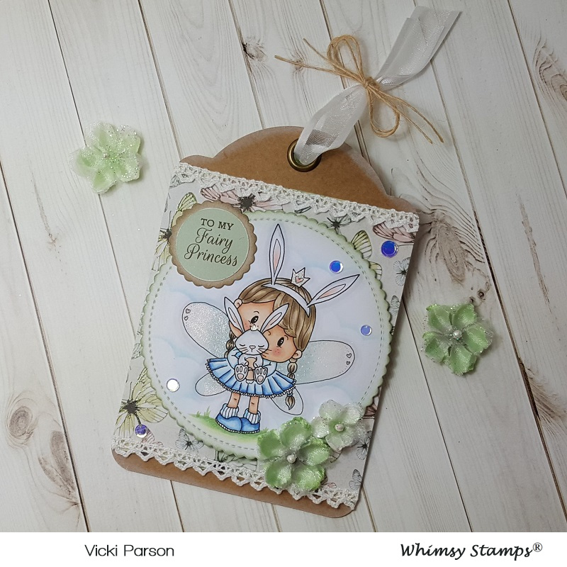 Vicki-PC Fairy Princess Bunny Tag-flat