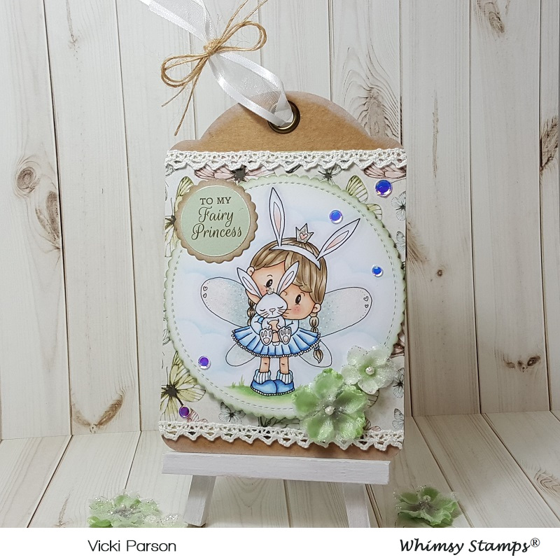 Vicki-PC Fairy Princess Bunny Tag