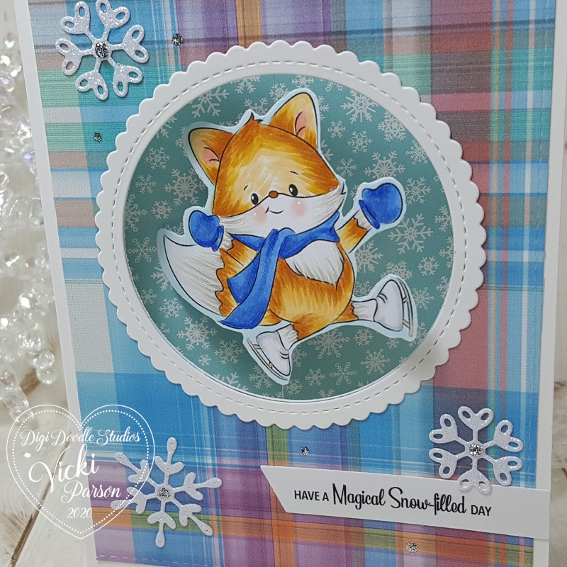 Vicki-DDS-Spinner Fox Card video-close